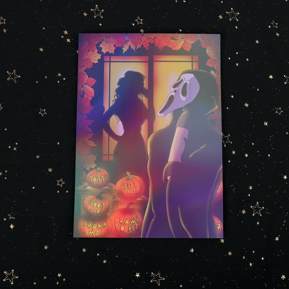 Ghostface Holographic Poster