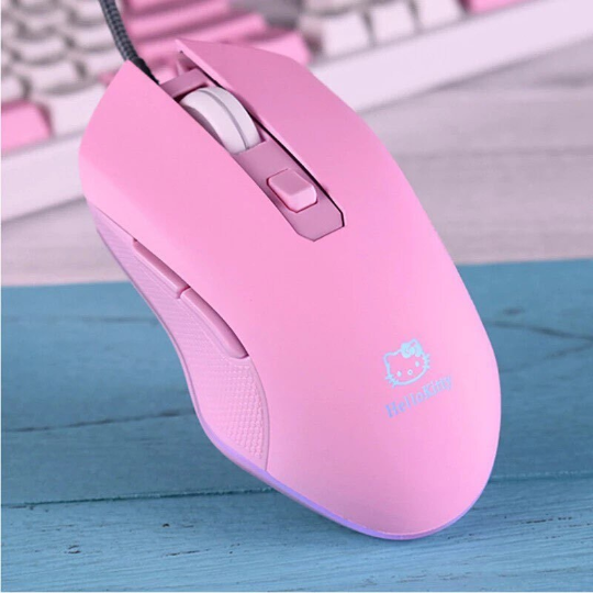 Sailor Moon / Hello Kitty RGB Corded Gaming Mouse USB with Adjustable DPI