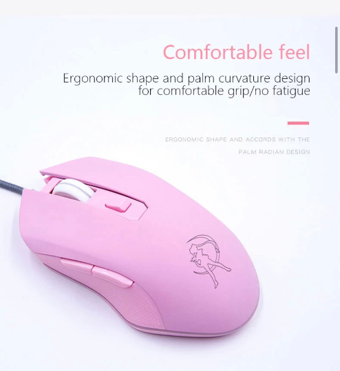 Sailor Moon / Hello Kitty RGB Corded Gaming Mouse USB with Adjustable DPI