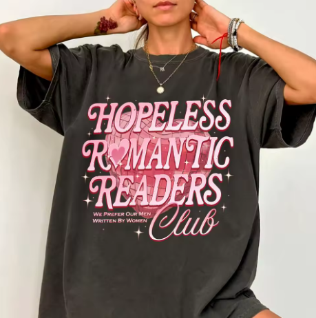 Hopeless Romantic Readers Club T-Shirt
