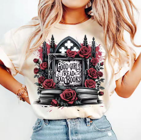 Good Girls Read Bad Books T-Shirt