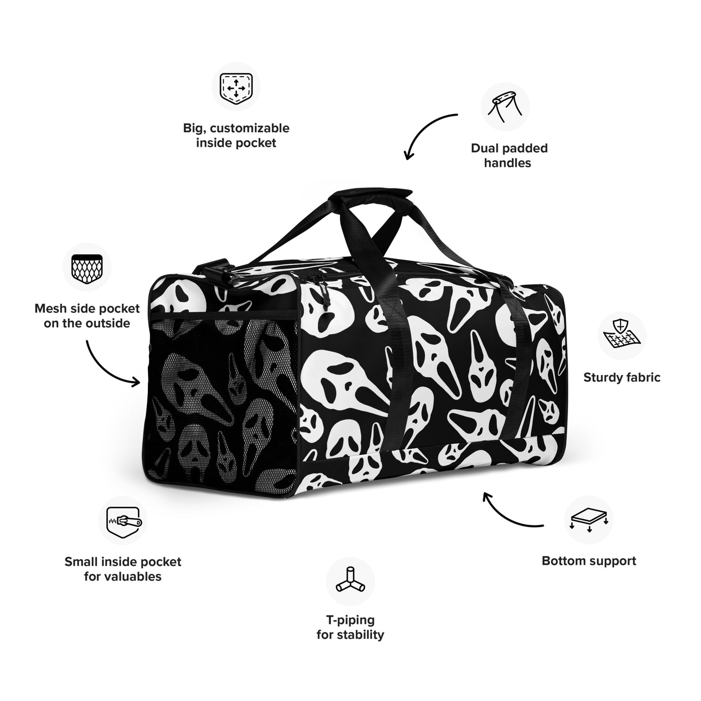 Ghostface Duffle bag