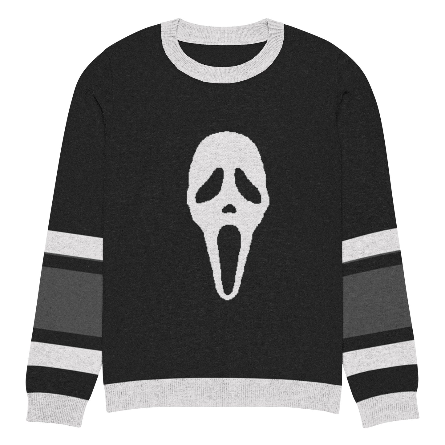 Ghostface Knitted crew neck sweater