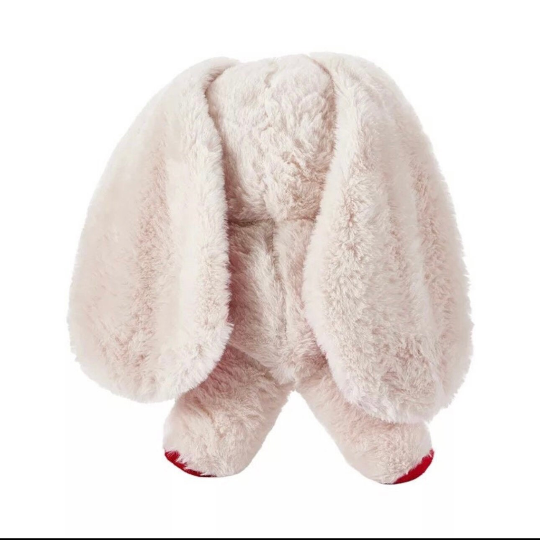 Valentine’s Day plushie Stuffed Heart Long Eared Rabbit Bunny Bear Doll Plush Animal Toys