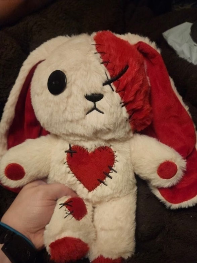 Valentine’s Day Plushie Stuffed Patched Animals