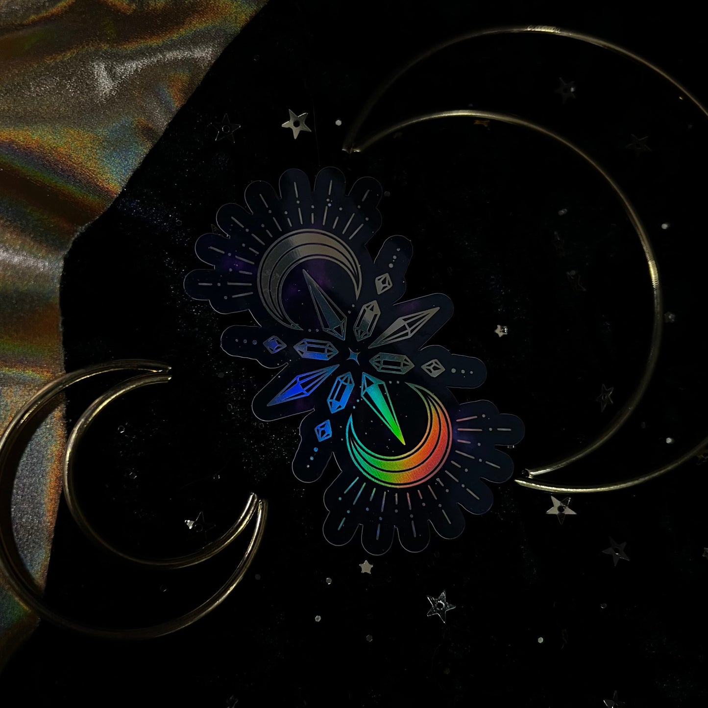Crystalstruck Tarot© Holo Stickers