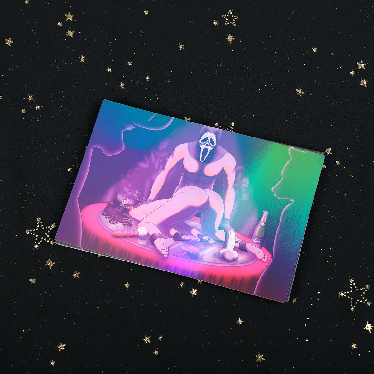 Dominant Desires Holographic Postcard