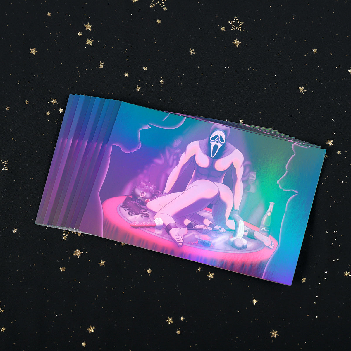 Dominant Desires Holographic Postcard