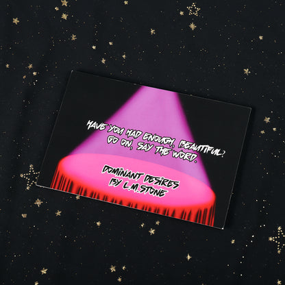 Dominant Desires Holographic Postcard
