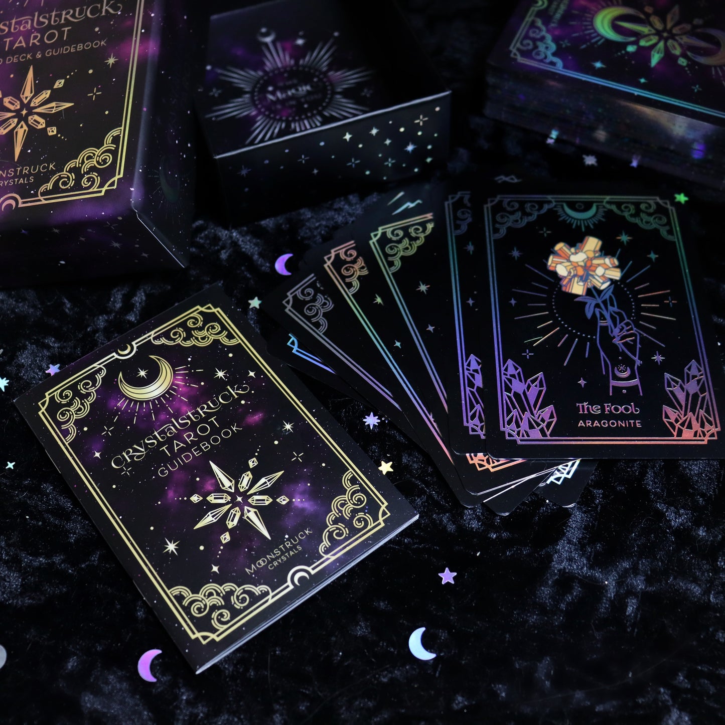MINI Silver Crystalstruck Tarot© Card Deck