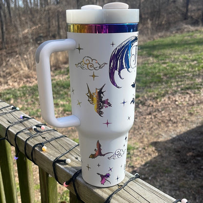 Fantasy rainbow tumbler