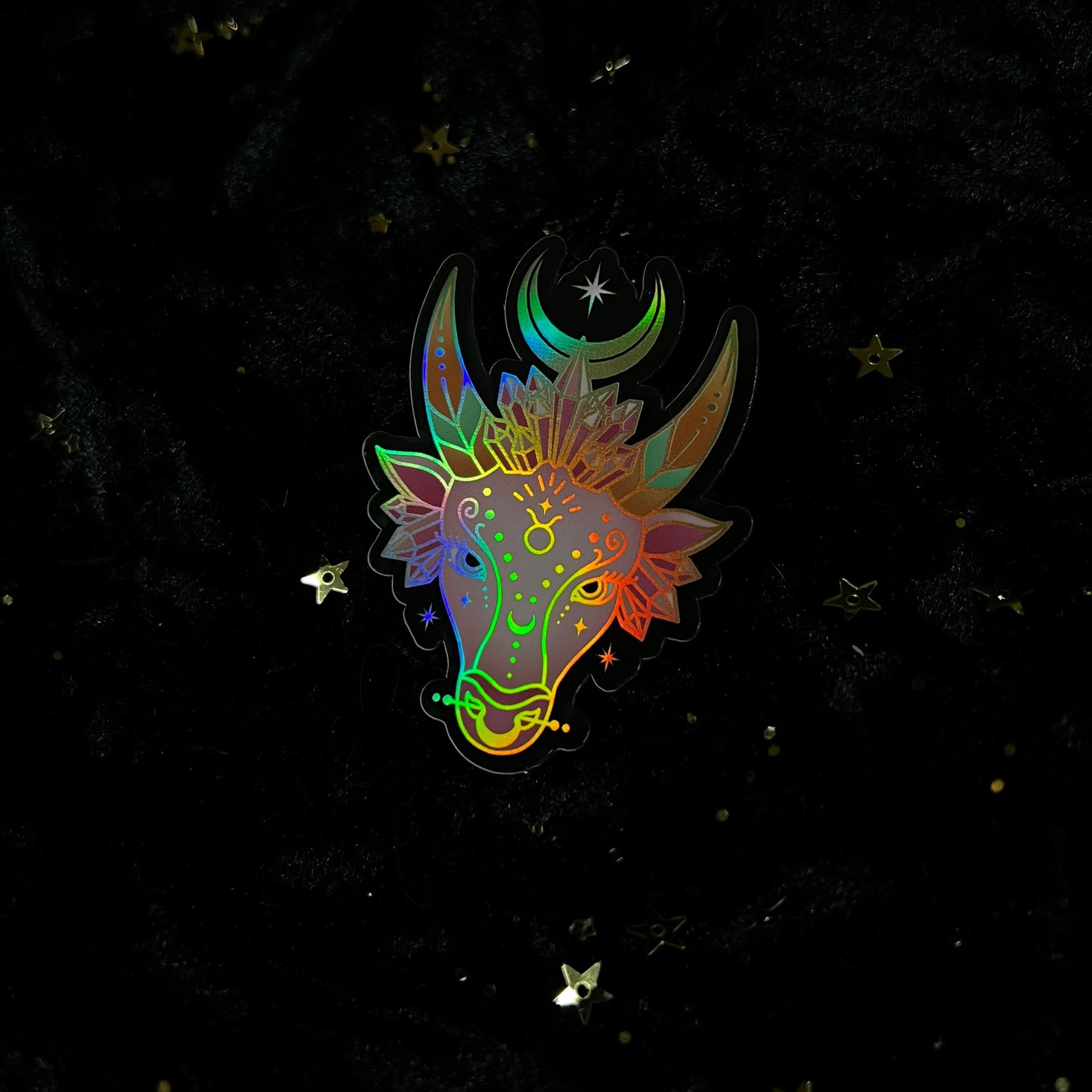 crystals for the zodiacs sticker