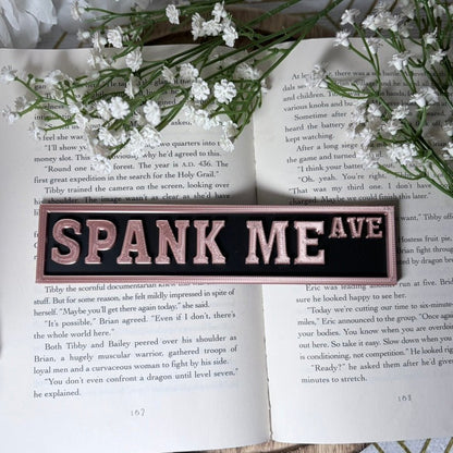 3d Printed Shelf Sign - Spank Me Ave