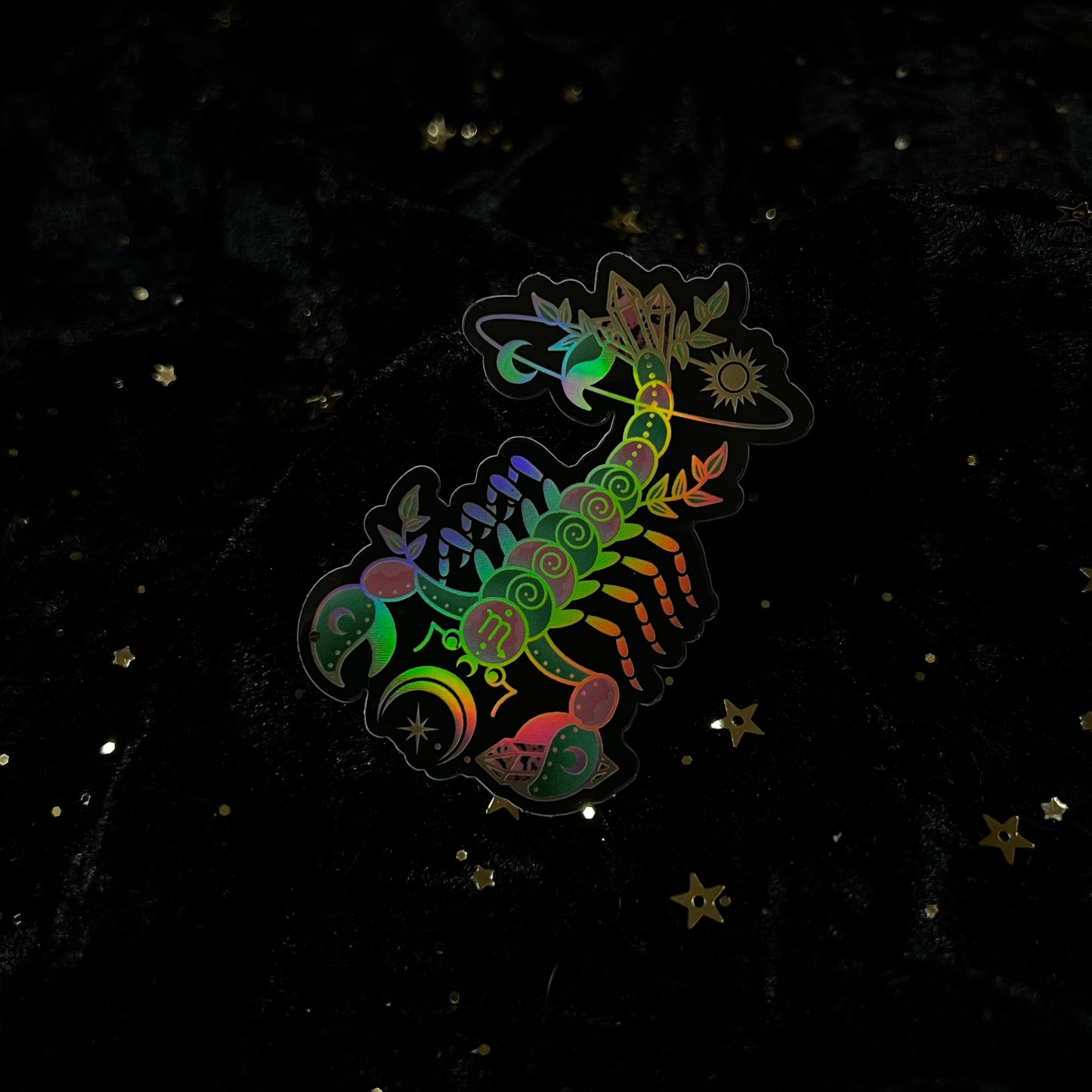 crystals for the zodiacs sticker