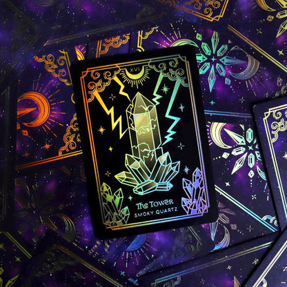 GOLD Crystalstruck Tarot© Card Deck