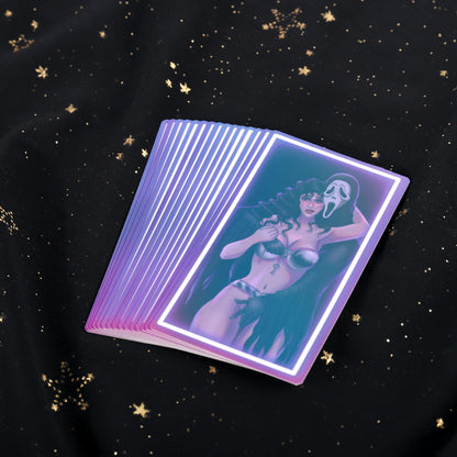 Ghostface Chastity Belt Holographic Card