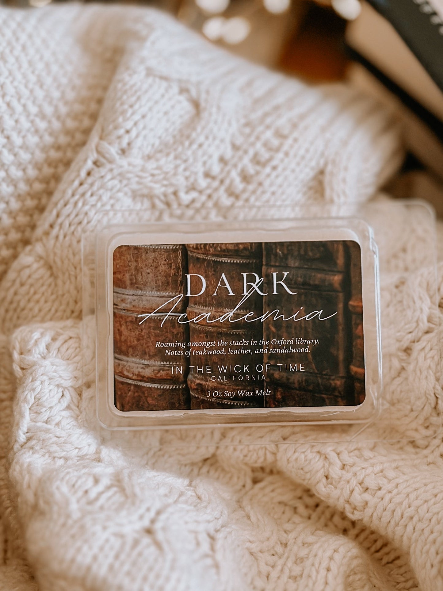 Dark Academia Wax Melt