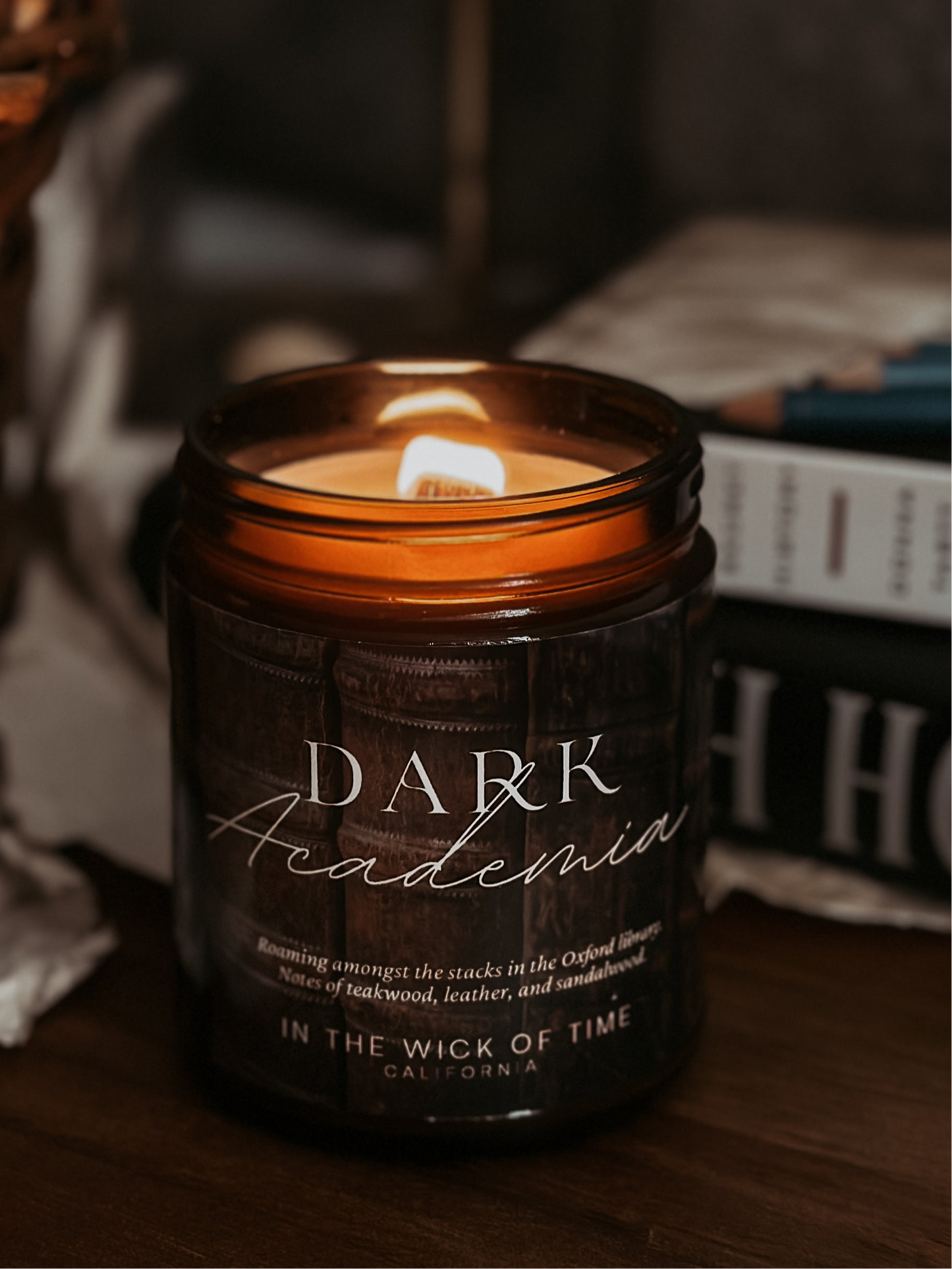 Dark Academia Candle