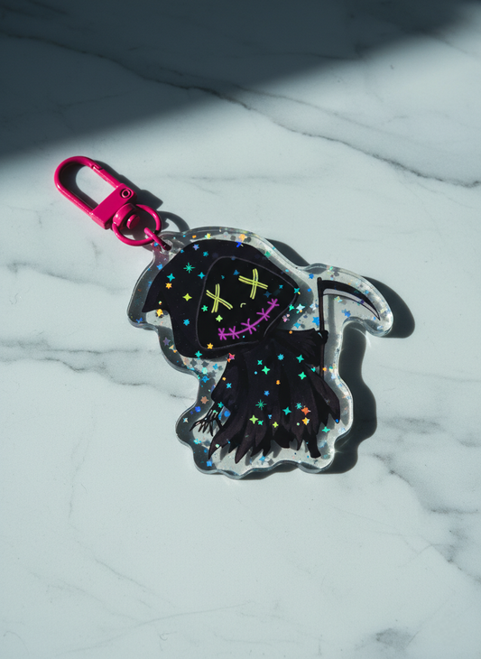 The Grim Creeper Holographic Star Keychain