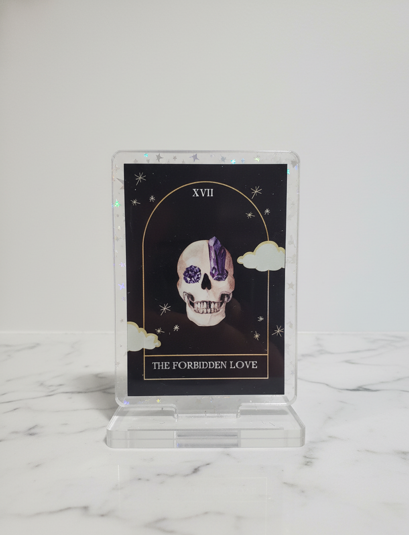 The Forbidden Love Trope Card Holographic Star Acrylic Standee