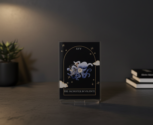 Monster Romance Trope Card Acrylic Bookshelf Standee