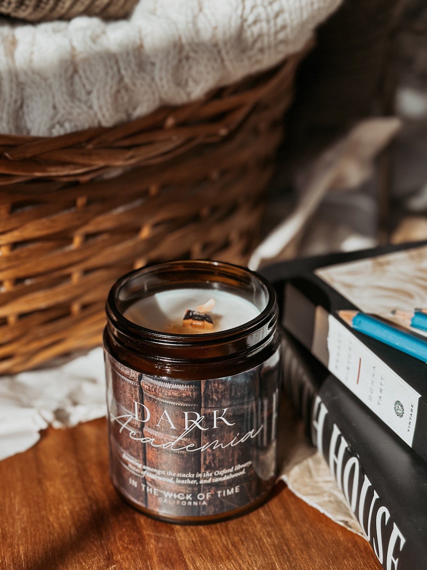 Dark Academia Candle