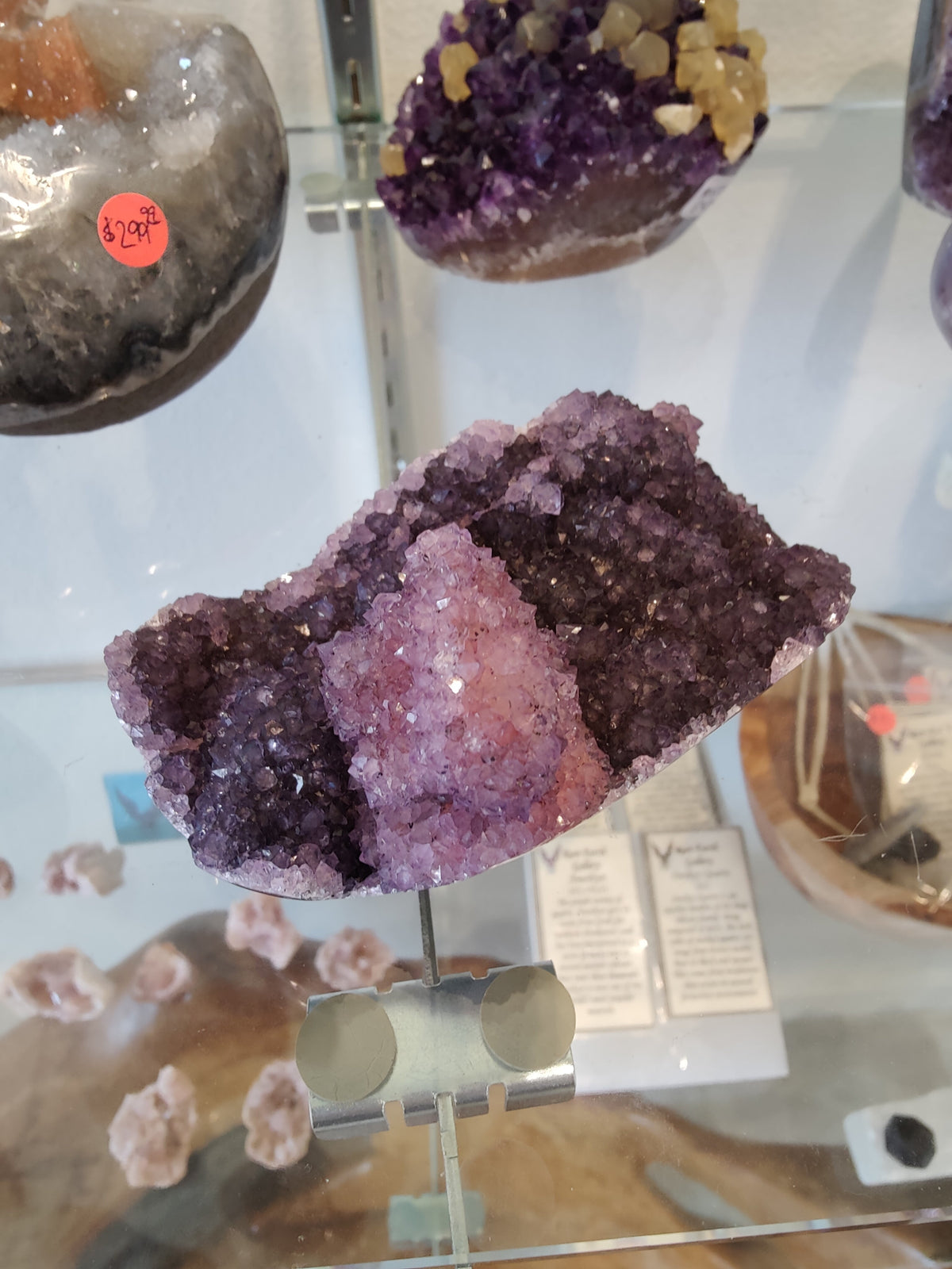 Amethyst Geode Sculpture