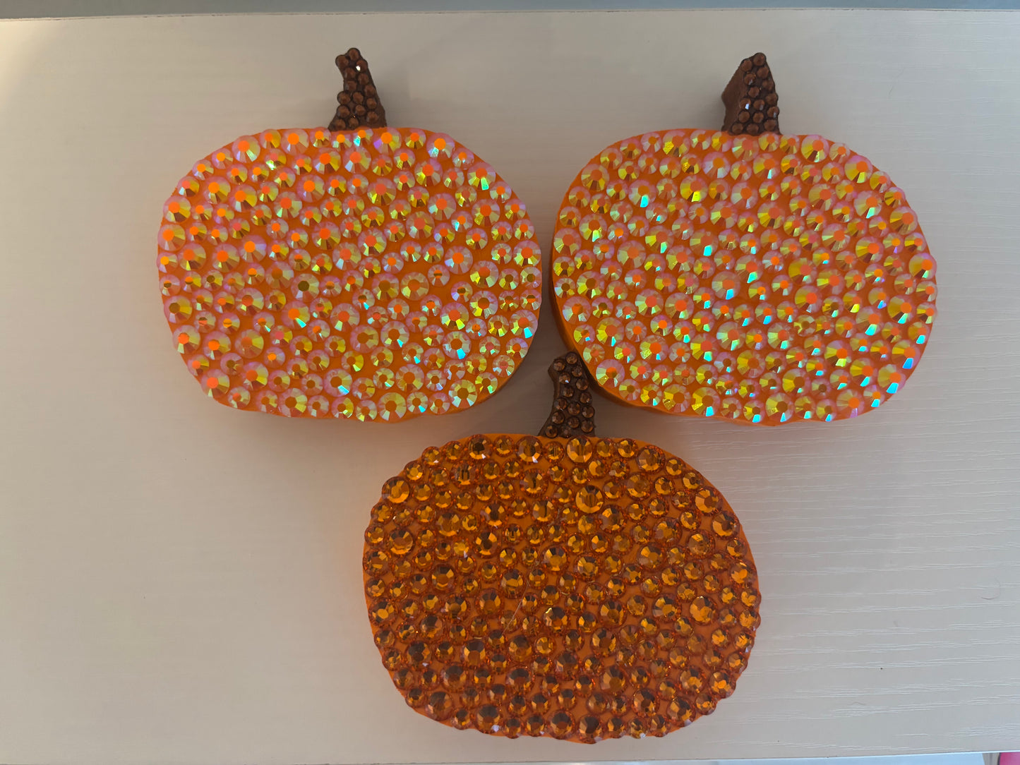 Bedazzled Pumpkin Decor