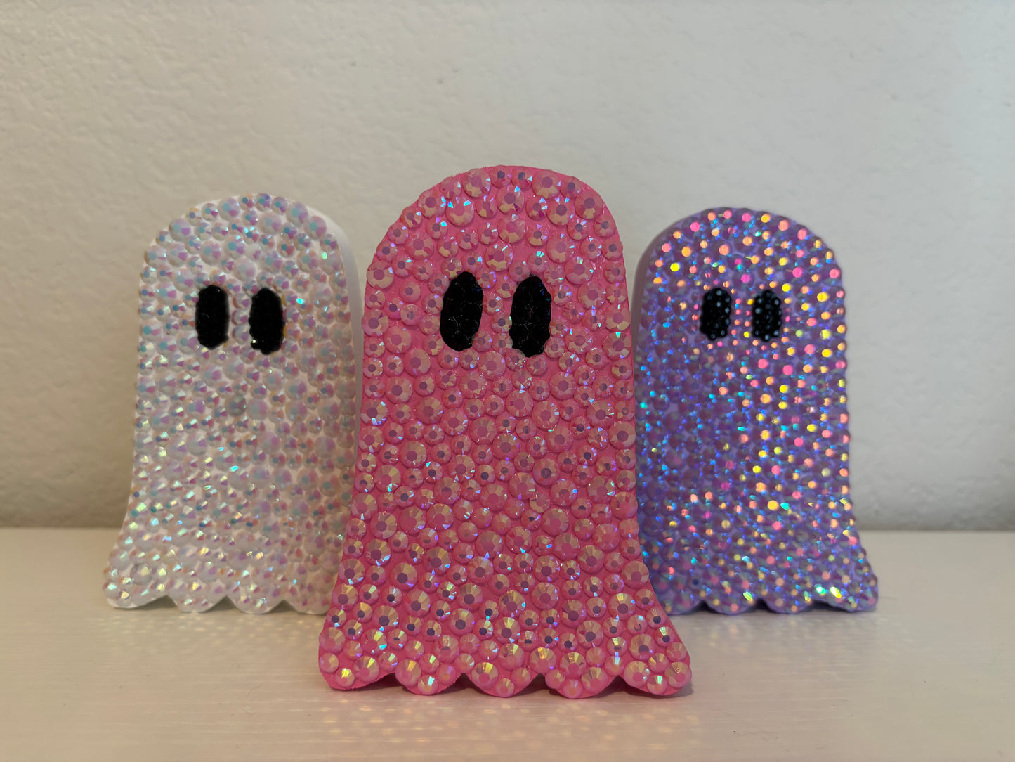 Bedazzled Ghost Decor