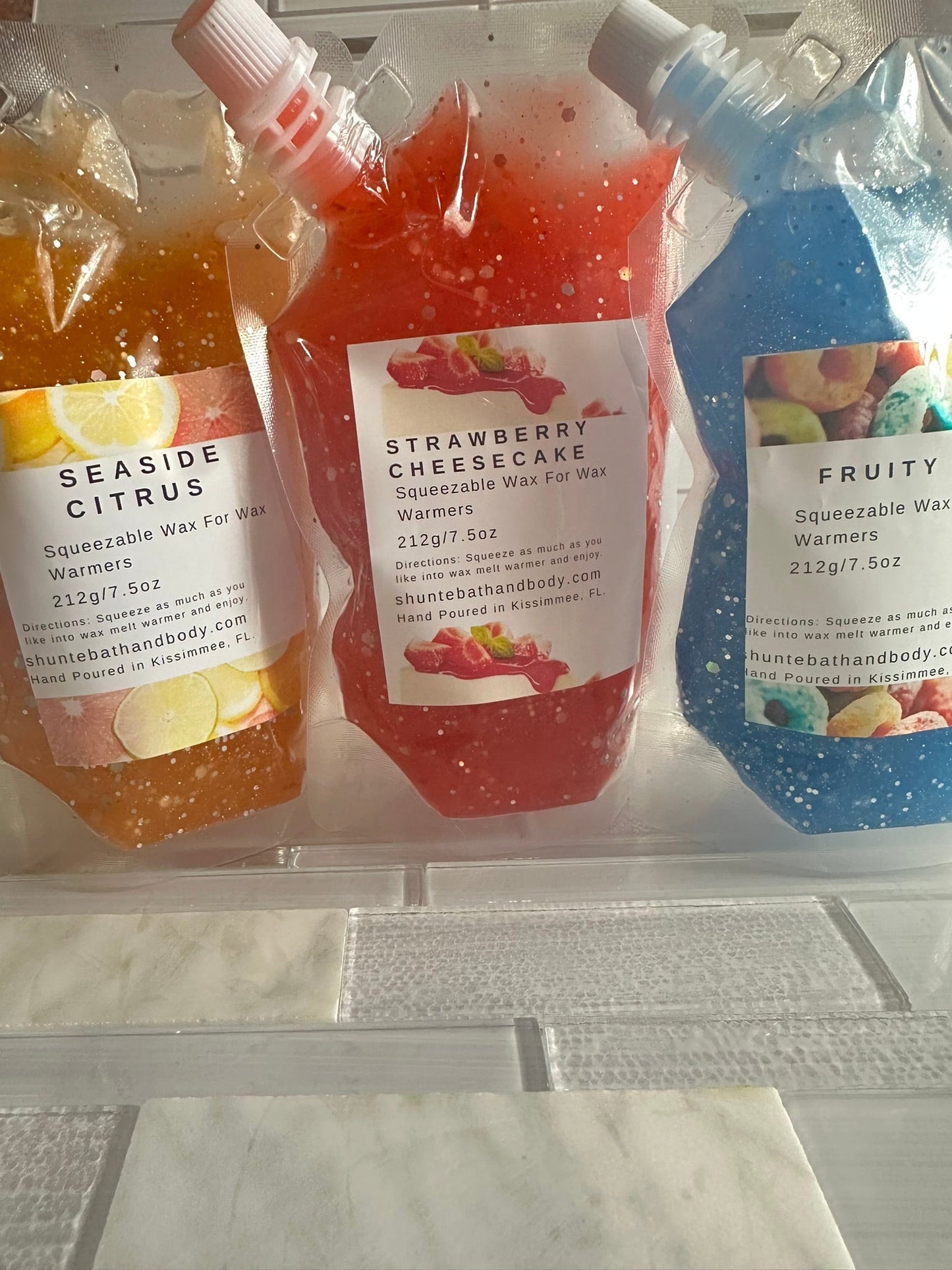 New Highly Fragrant  Squeezable Wax Melts