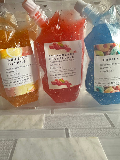 New Highly Fragrant  Squeezable Wax Melts