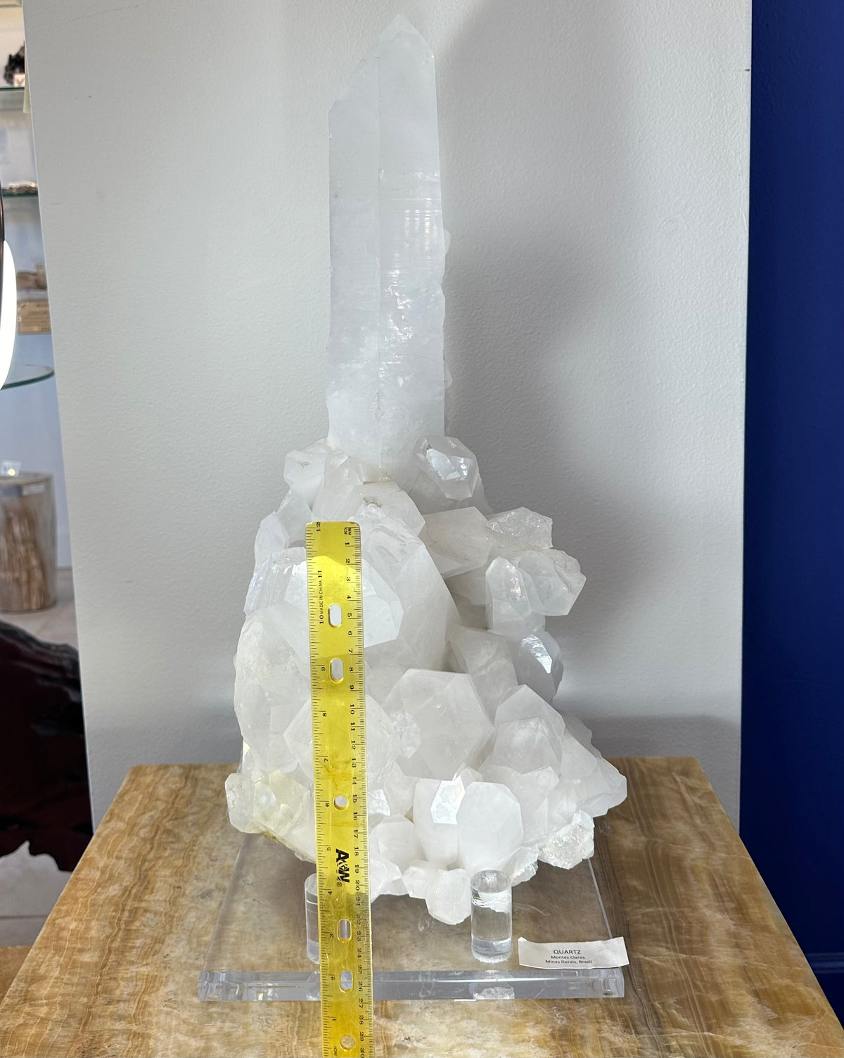 Quartz Cluster with XL Point
