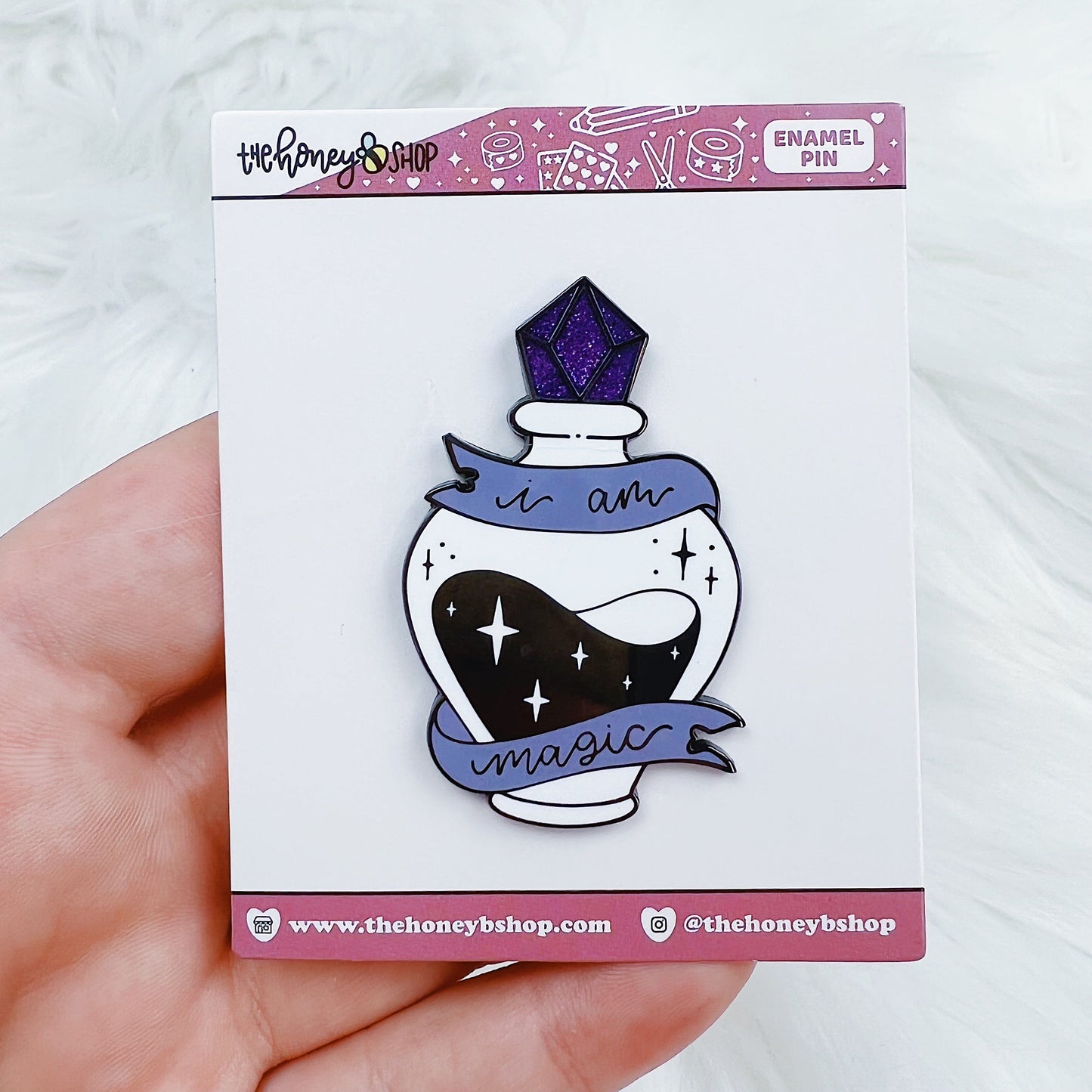 I am Magic Potion Bottle Enamel Pin