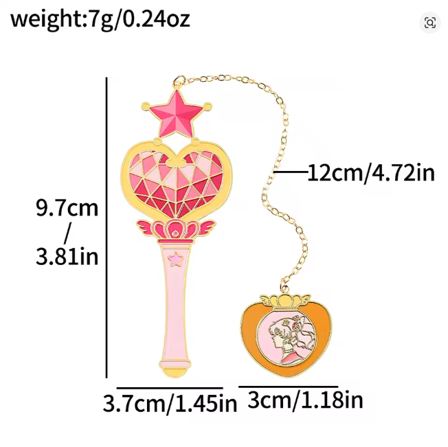 Sailor Moon Metal Bookmark