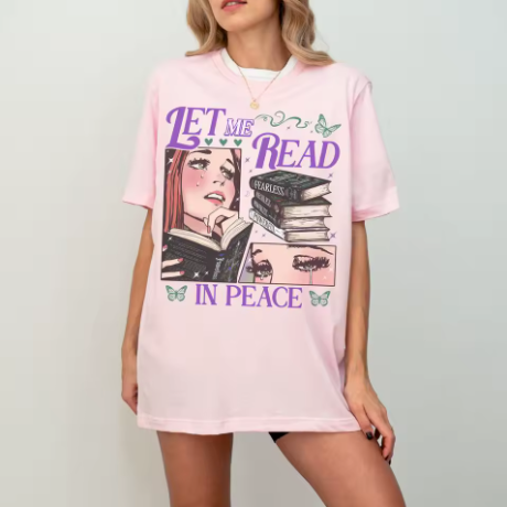 Let Me Read In Peace T-Shirt