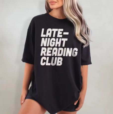 Late Night Reading Club T-Shirt