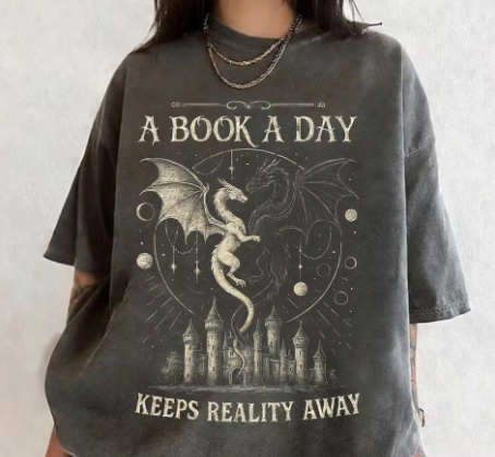 A Book A Day Keeps Reality Away T-Shirt