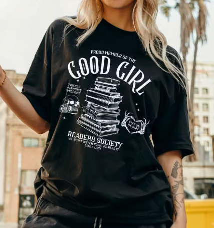 Good Girl Readers Society T-Shirt