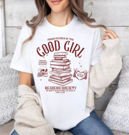 Good Girl Readers Society T-Shirt