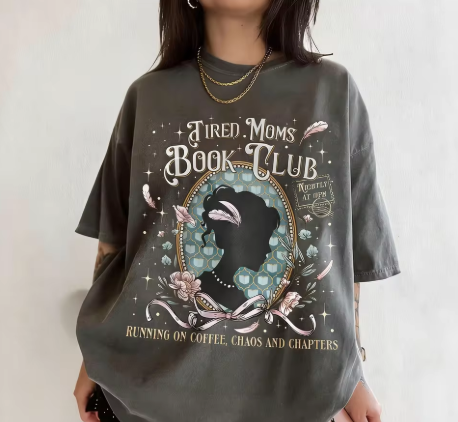 Tired Moms Book Club T-Shirt
