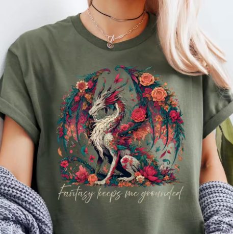 Fantasy Keeps Me Grounded T-Shirt