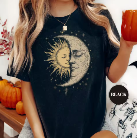 Sun & Moon Ying-Yang T-Shirt