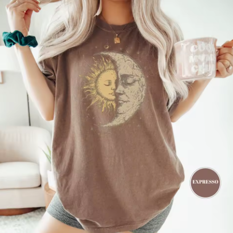 Sun & Moon Ying-Yang T-Shirt