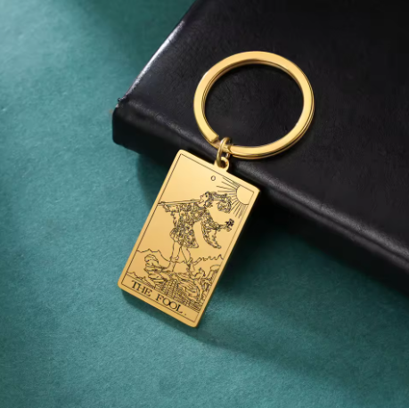 Tarot Card Keyring