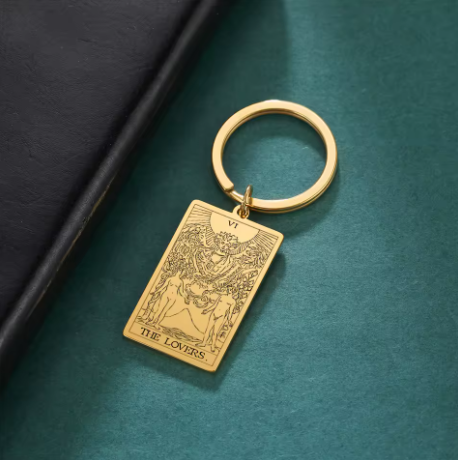 Tarot Card Keyring