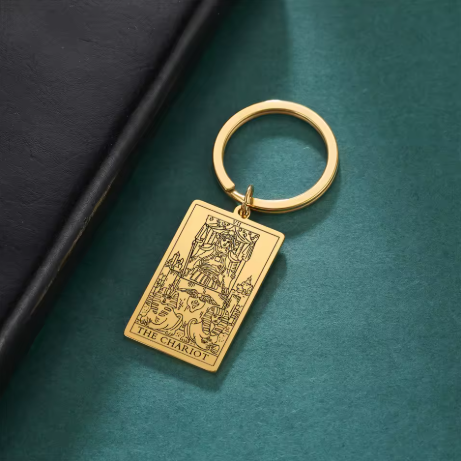 Tarot Card Keyring