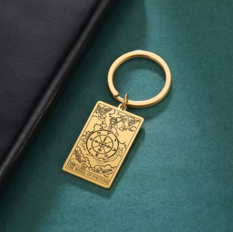 Tarot Card Keyring