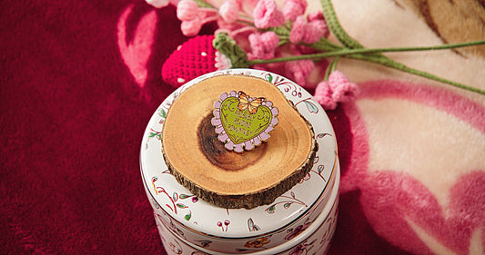 "Probably Reading Romantasy" Enamel Pin -  Bookish Fairycore Cottagecore Pinstory Original Enamel Pins