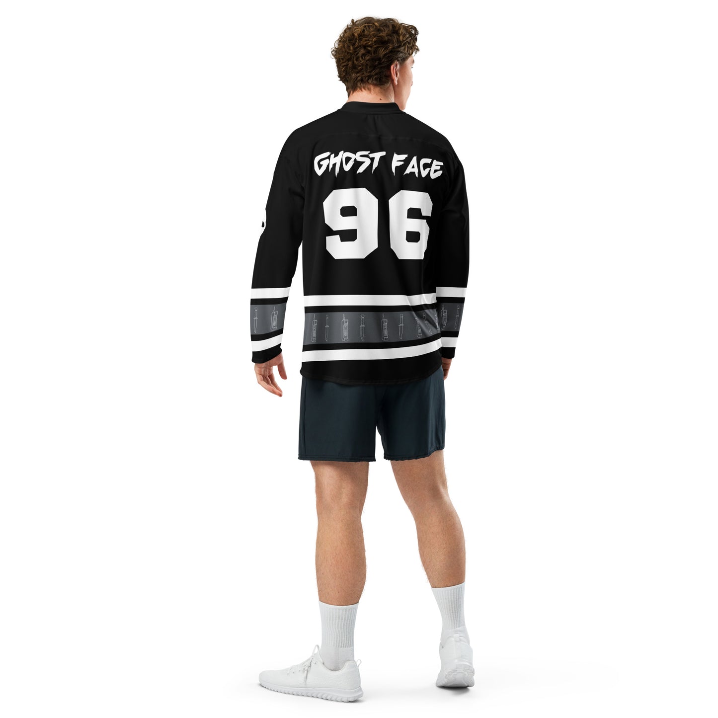 Ghostface Unisex Recycled hockey fan jersey