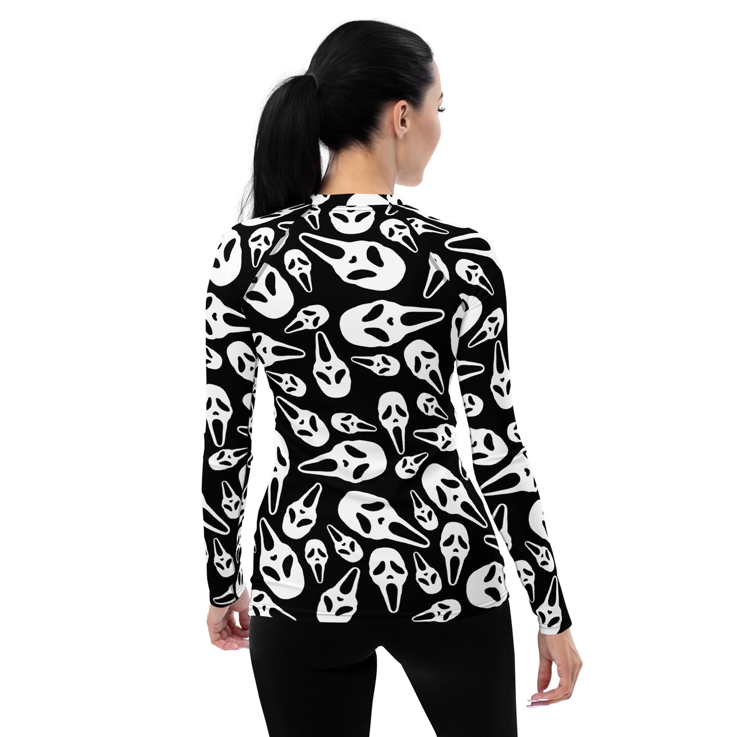 Ghostface Women's Rash Guard